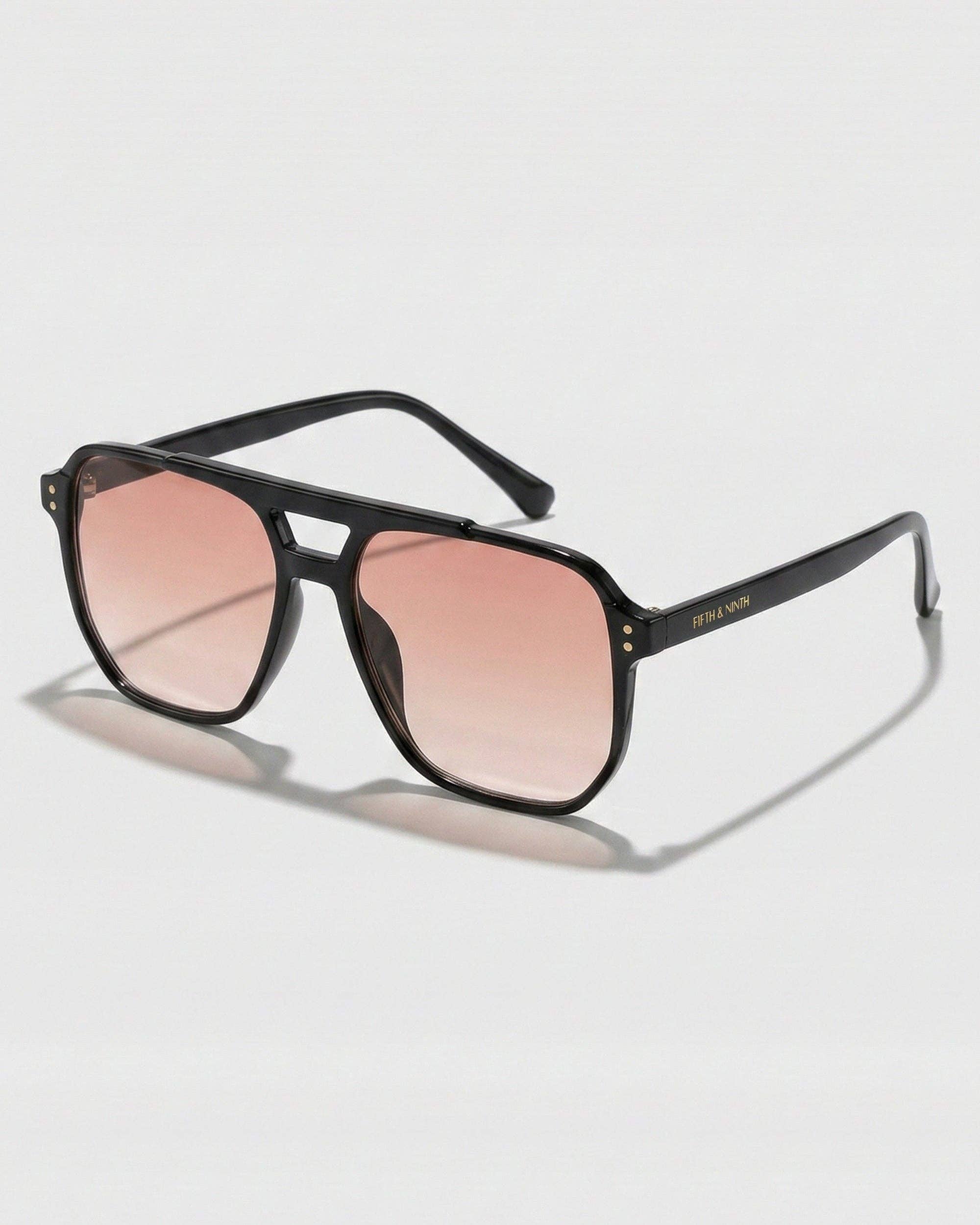 FIFTH & NINTH Skye: Black/Rose
