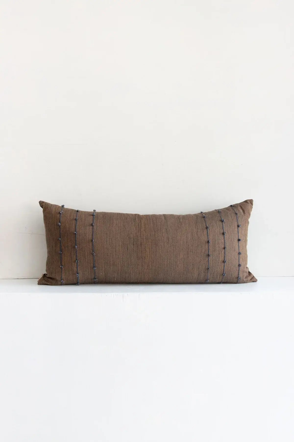 Pana Pillowcase - Cognac: 12"x22"