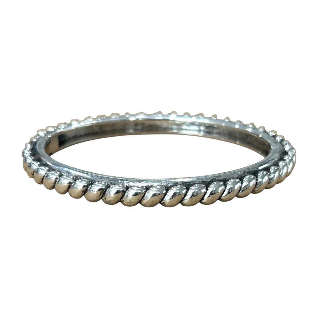 TAT2 DESIGNS Vintage Silver Sorella Twist Bangle