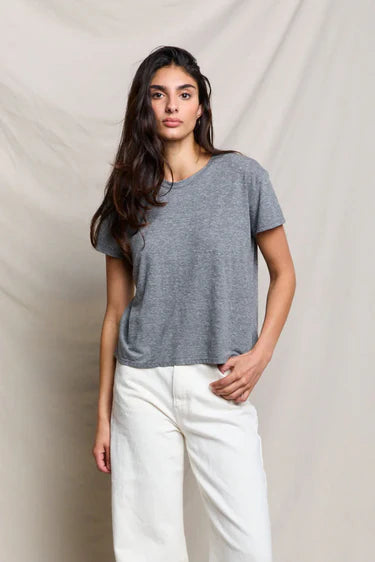 PERFECT WHITE TEE Harley Cotton Boxy Crewneck Tee