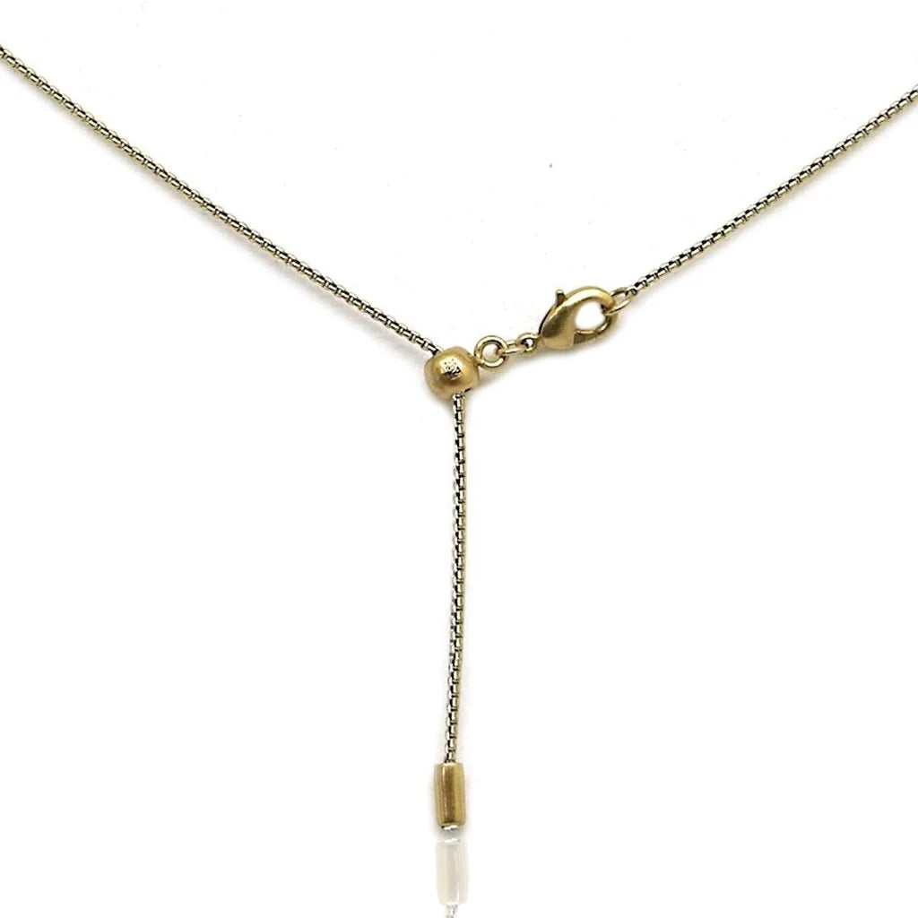 TAT2 DESIGNS Gold Pavé Heart Necklace