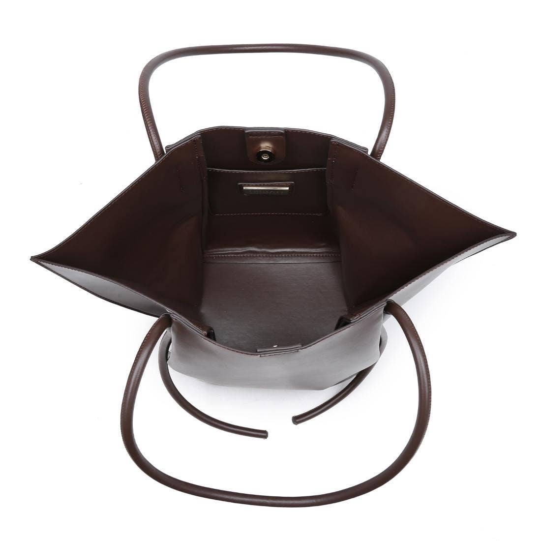 URBAN EXPRESSIONS Caspien Tote: Chocolate