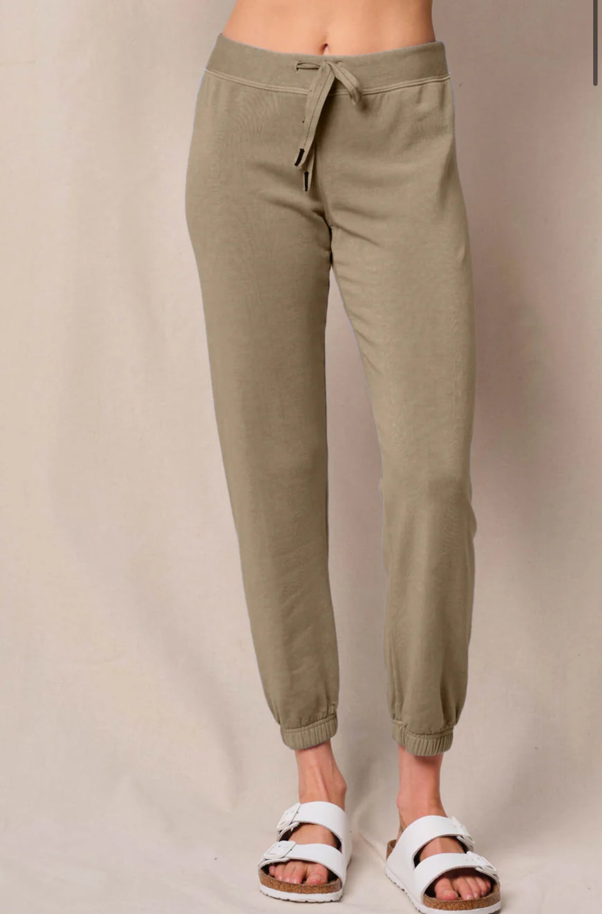 Stateside Softest Fleece Sweatpants in Bay Leaf
