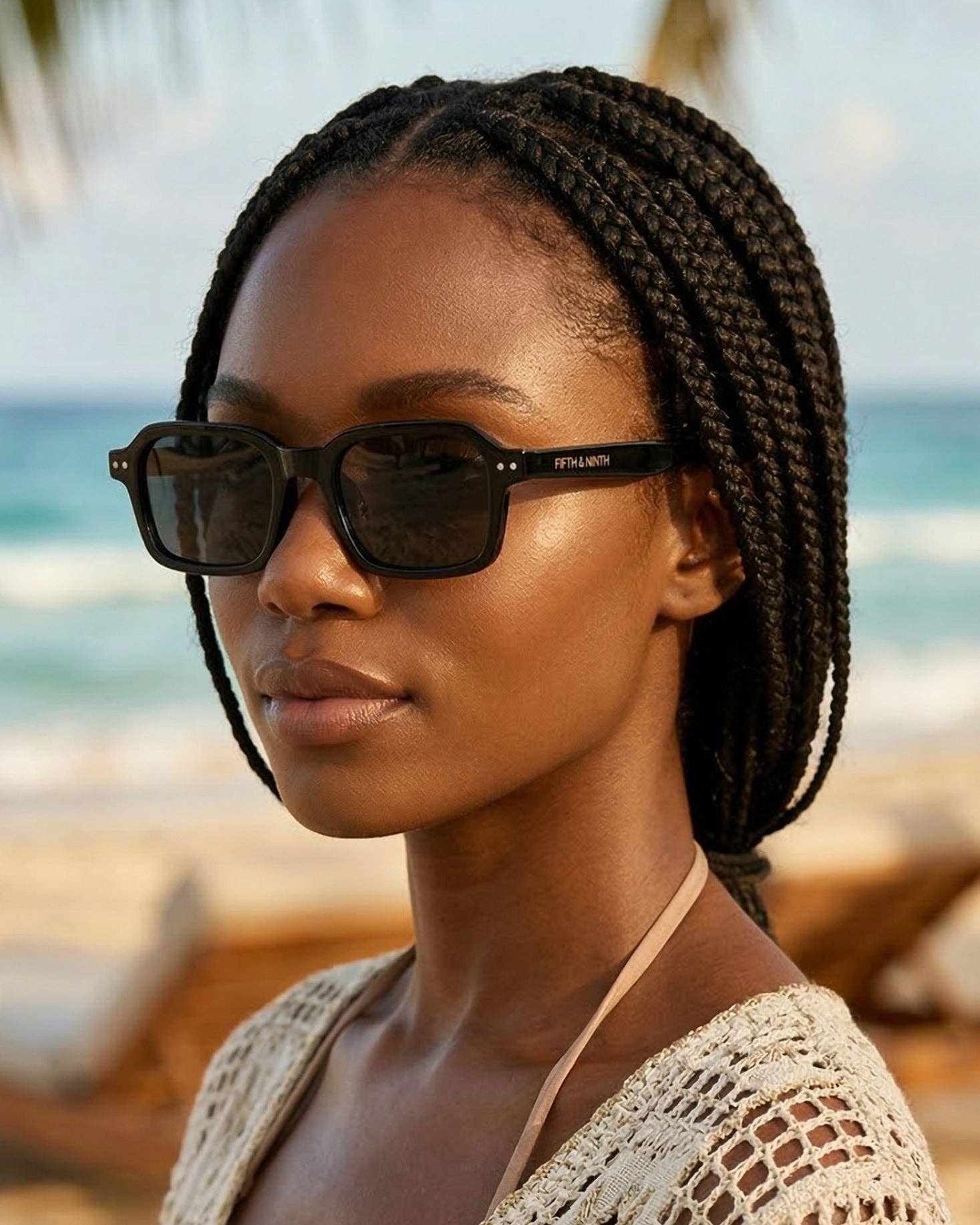 Cali: Transparent Moss / Polarized + 100% UV Protection