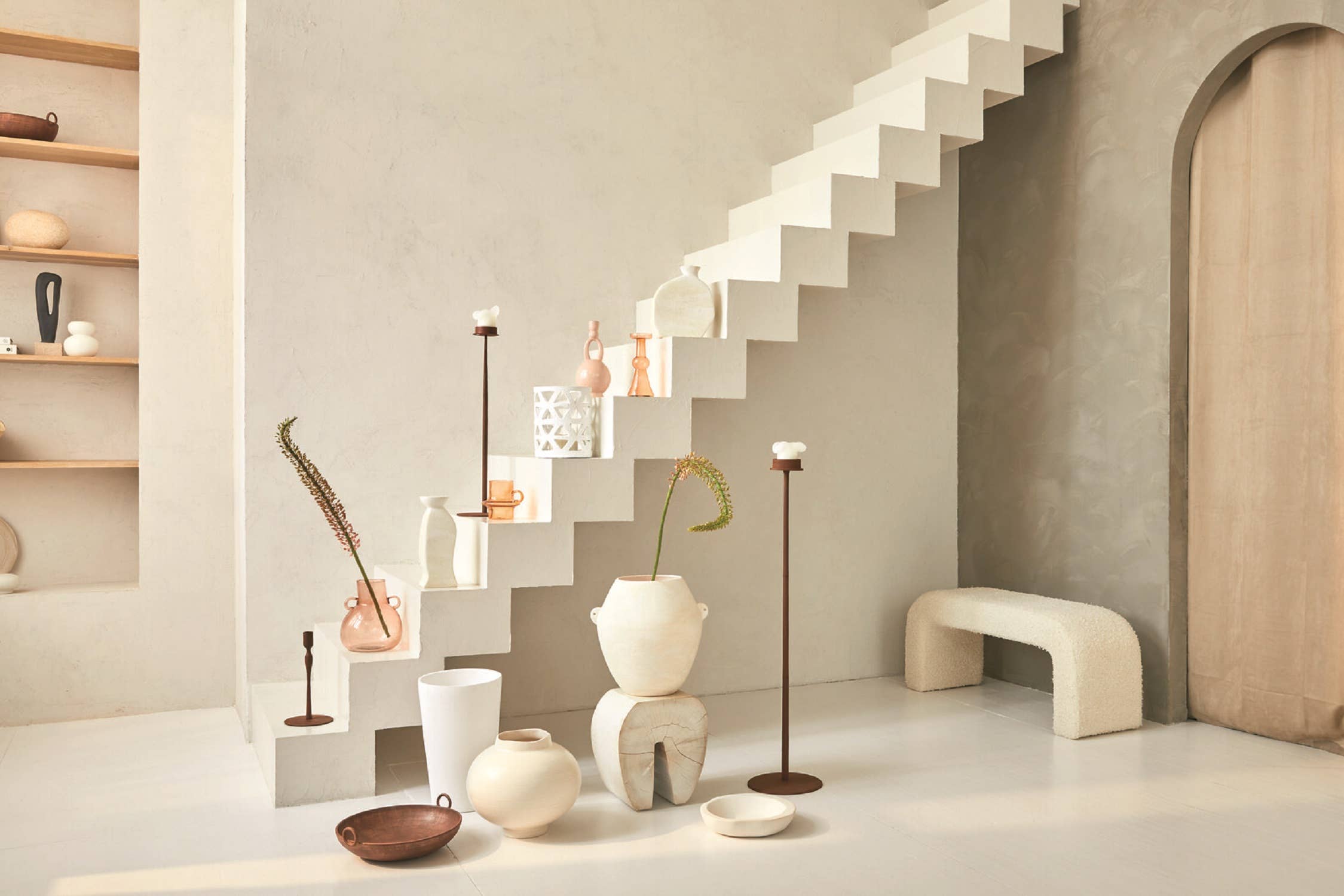 BIDK Vase Sava: EARTHENWARE / Multi