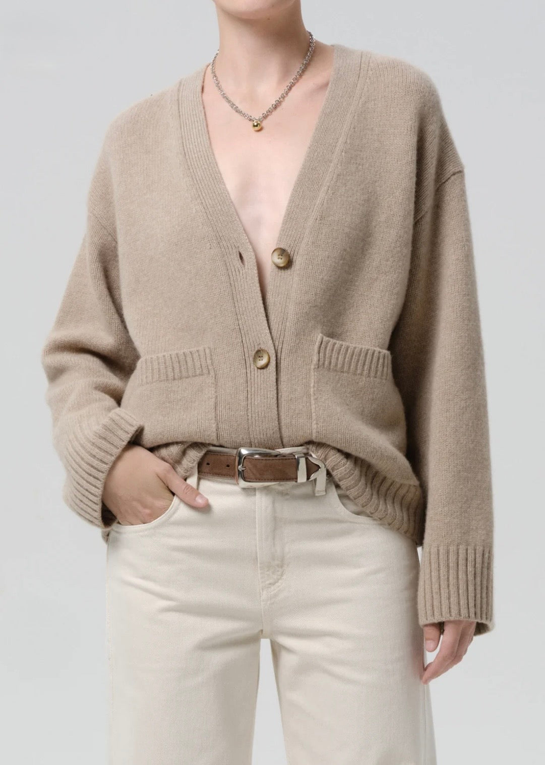 *PREORDER* CITIZENS OF HUMANITY Essential Slouchy Cardigan Sweater