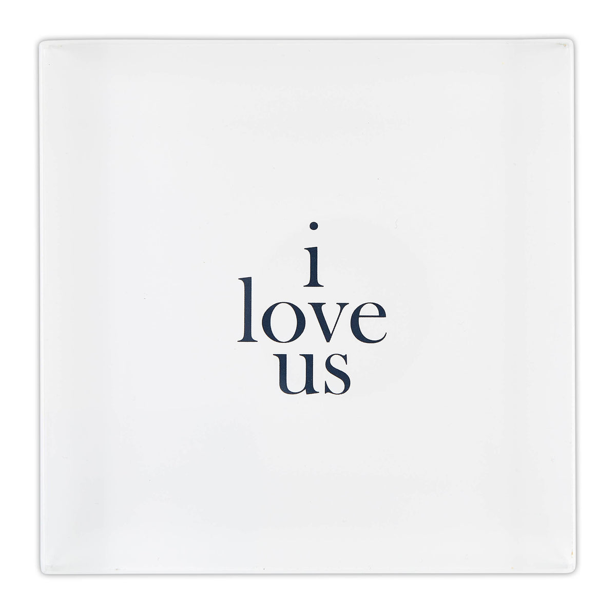 Face to Face Small Lucite Block - I Love Us