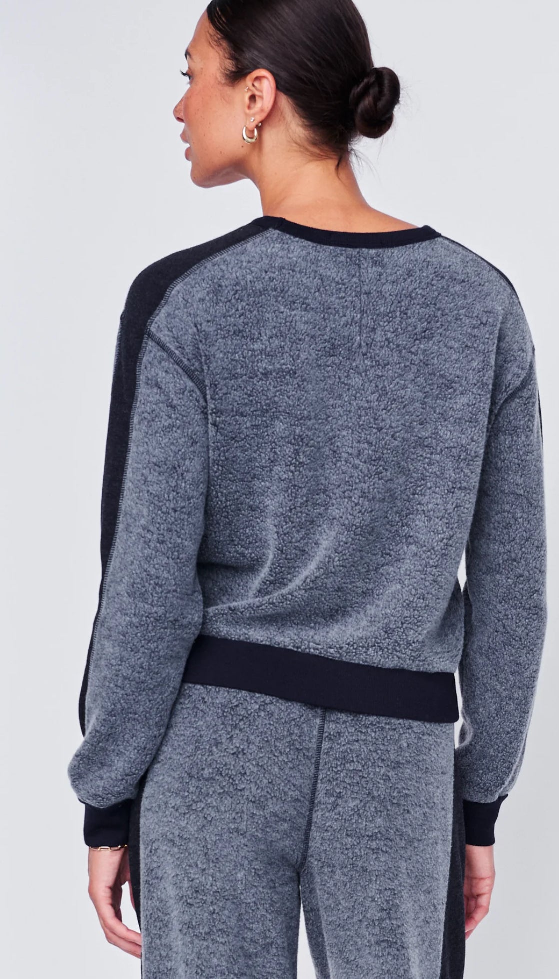 STATESIDE Plush Fleece Crewneck Pullover