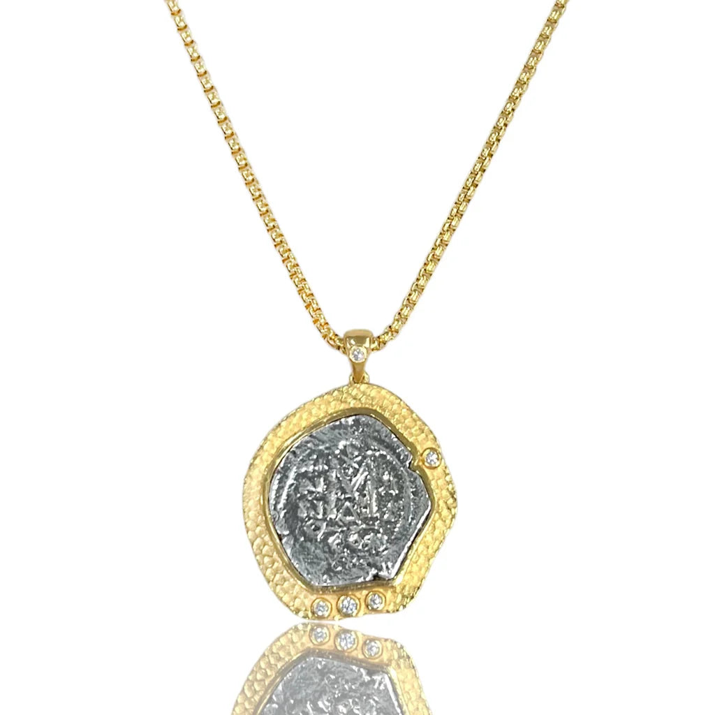 TAT2 DESIGNS Long Gold Molat Necklace