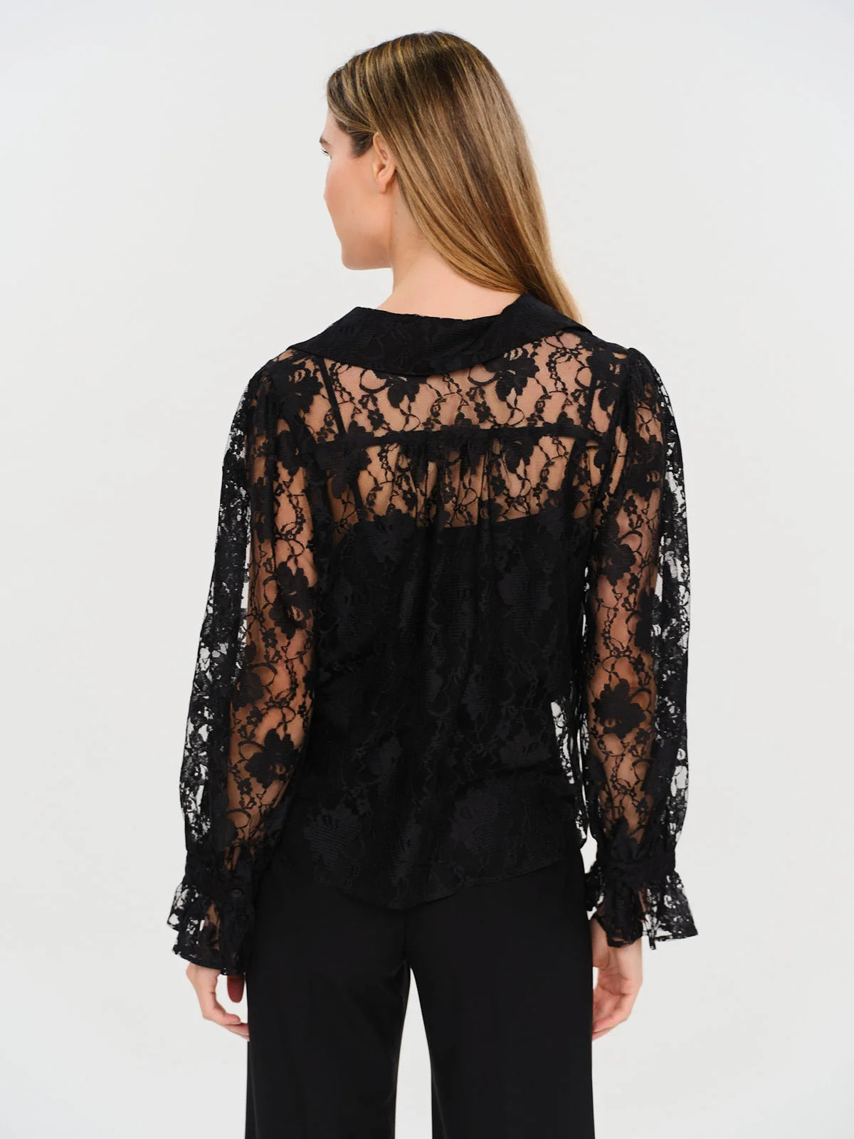 SIX/FIFTY Brooke Lace Blouse