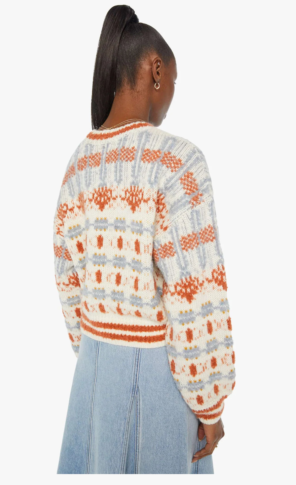 MOTHER The Long Drop Pullover