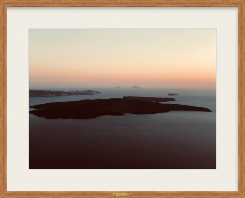 Sol + Loom Sunset in Greece 23"x17"