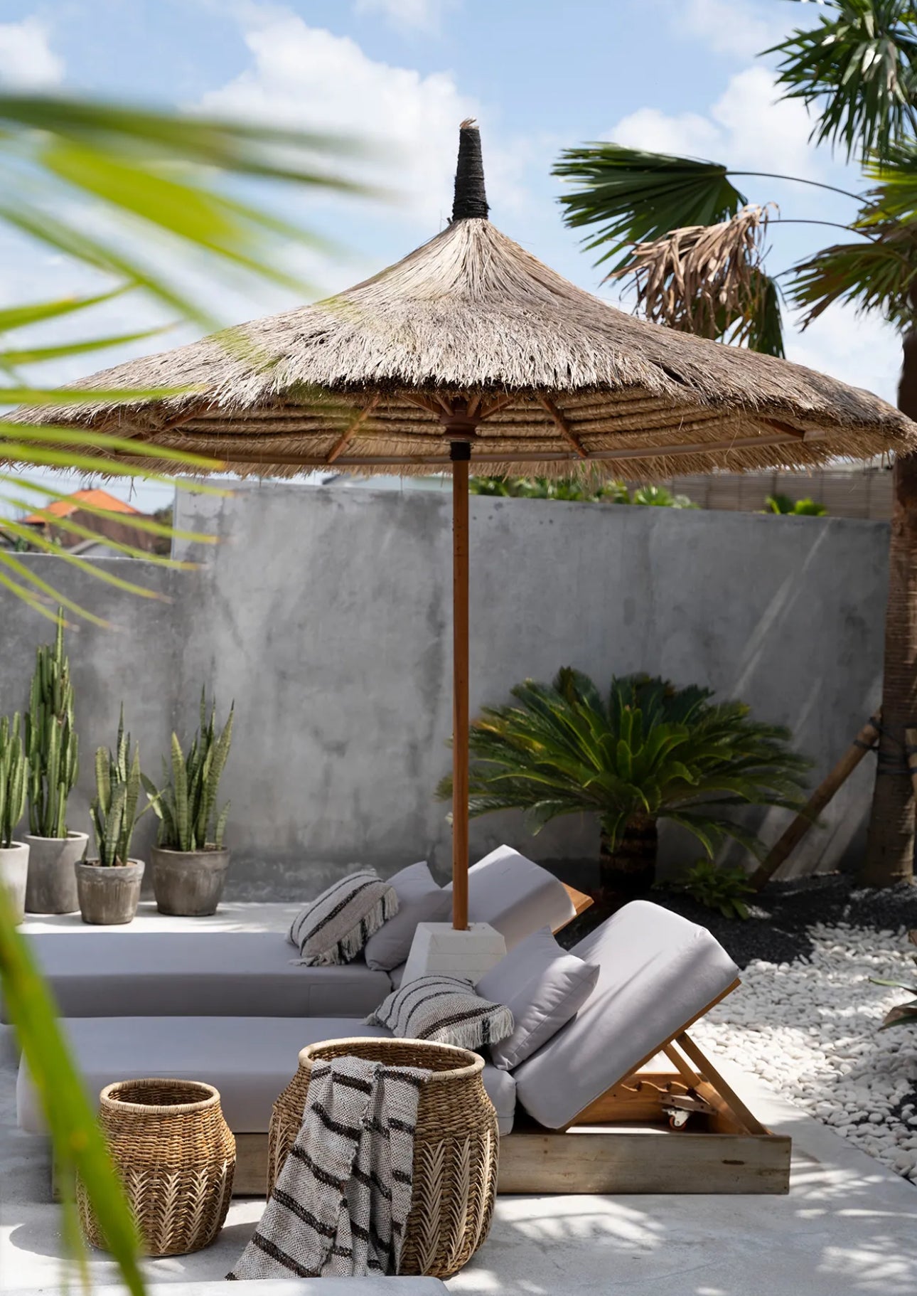 Bazar Bizar The Luziru Basket M-Home Decor-The Life ™ Boutique | Westfield, NJ-The Life ™ Boutique | Westfield, NJ