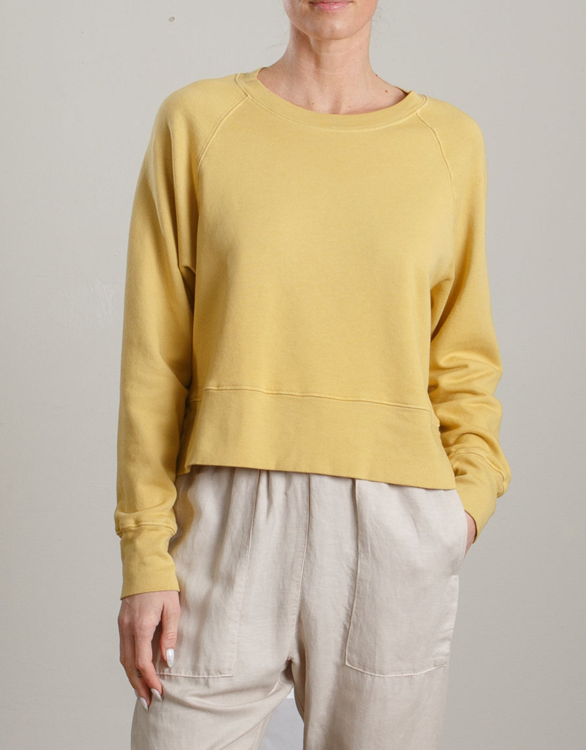 PHARAOH Sophia Crewneck in French Terry