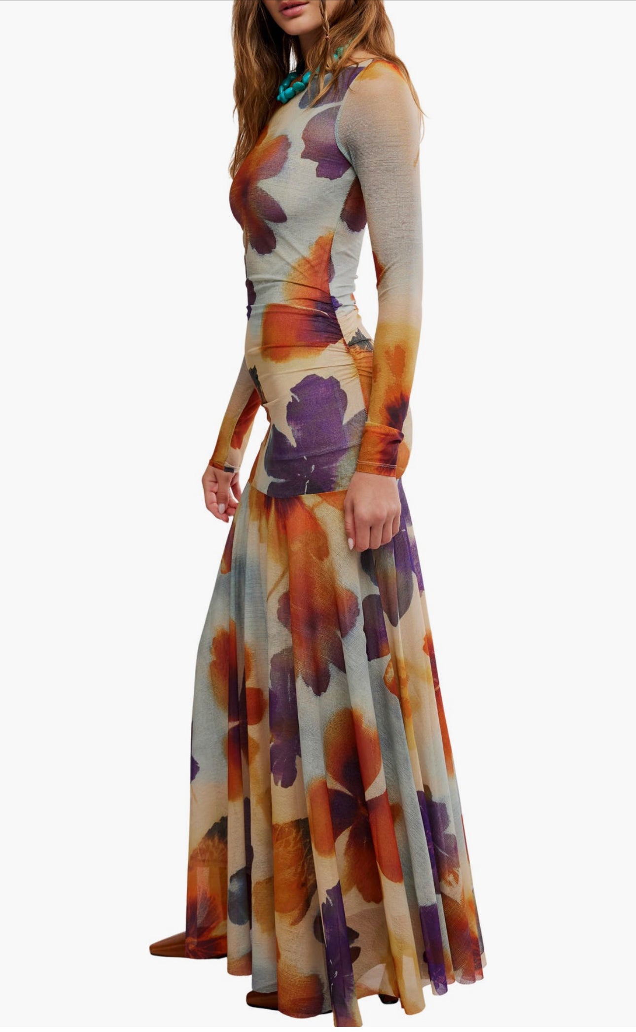 Free People Sunnei Maxi in Sunrise Combo