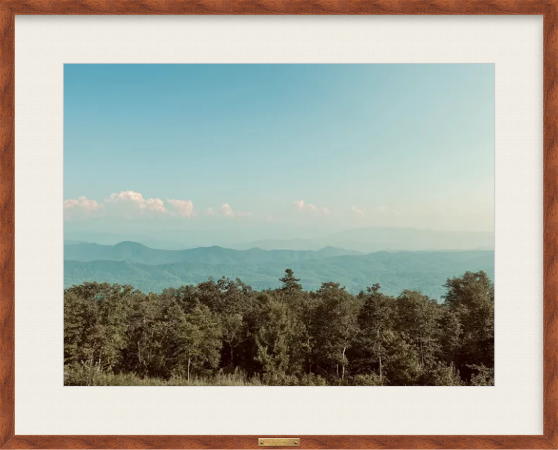 Sol + Loom BlackBerry Mountain 24"x18"