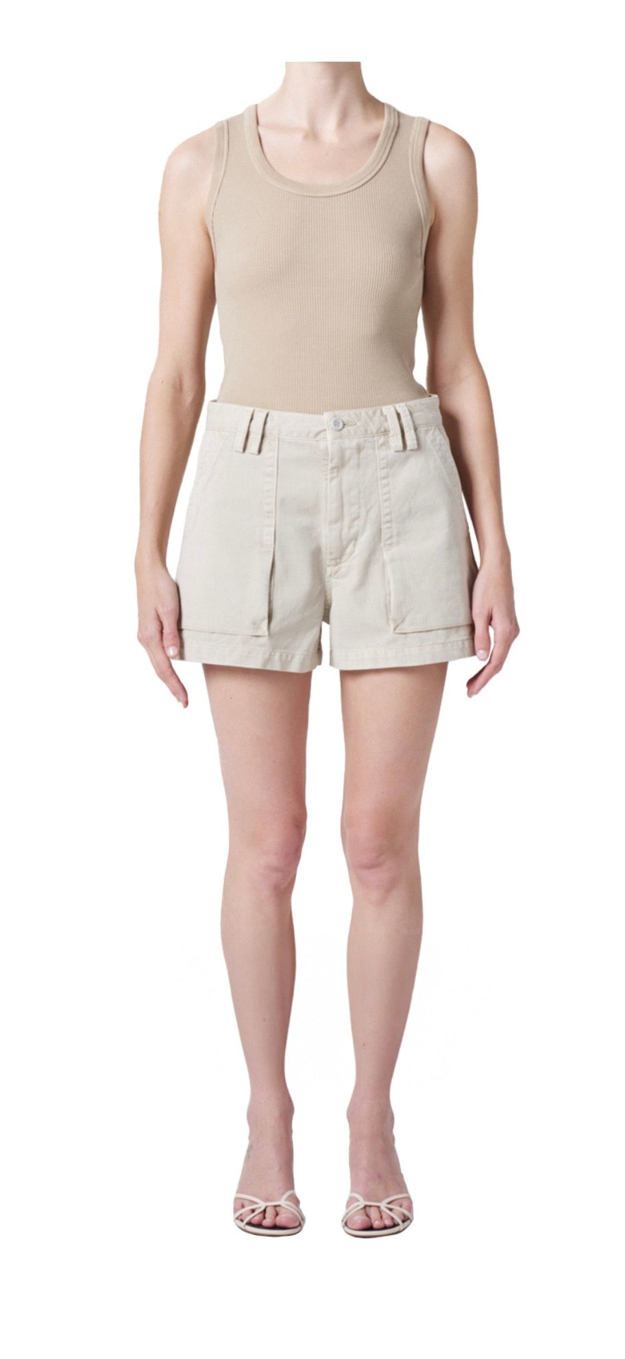 AGOLDE Kiva Cargo Shorts in Comb