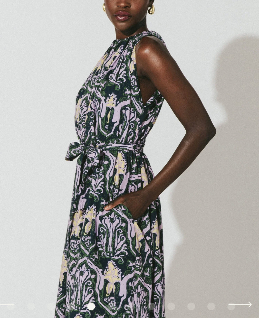 Cleobella Becca Ankle Dress Casablanca-The Life ™ Boutique | Westfield, NJ-The Life ™ Boutique | Westfield, NJ