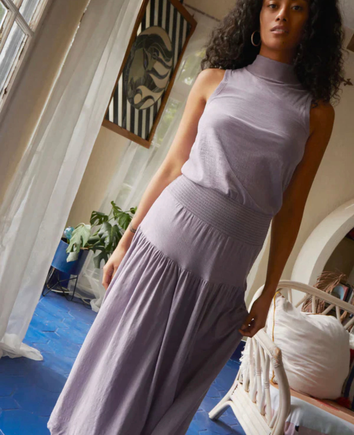 Nation Ltd Black Margot Turtleneck Tank Dress-Apparel-The Life ™ Boutique | Westfield, NJ-The Life ™ Boutique | Westfield, NJ