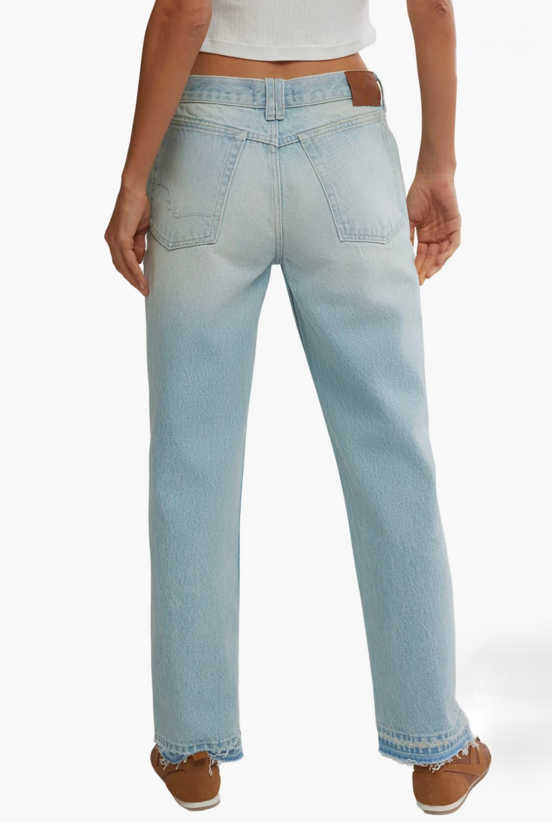 FREE PEOPLE Up All Hours Slim Fit Jeans