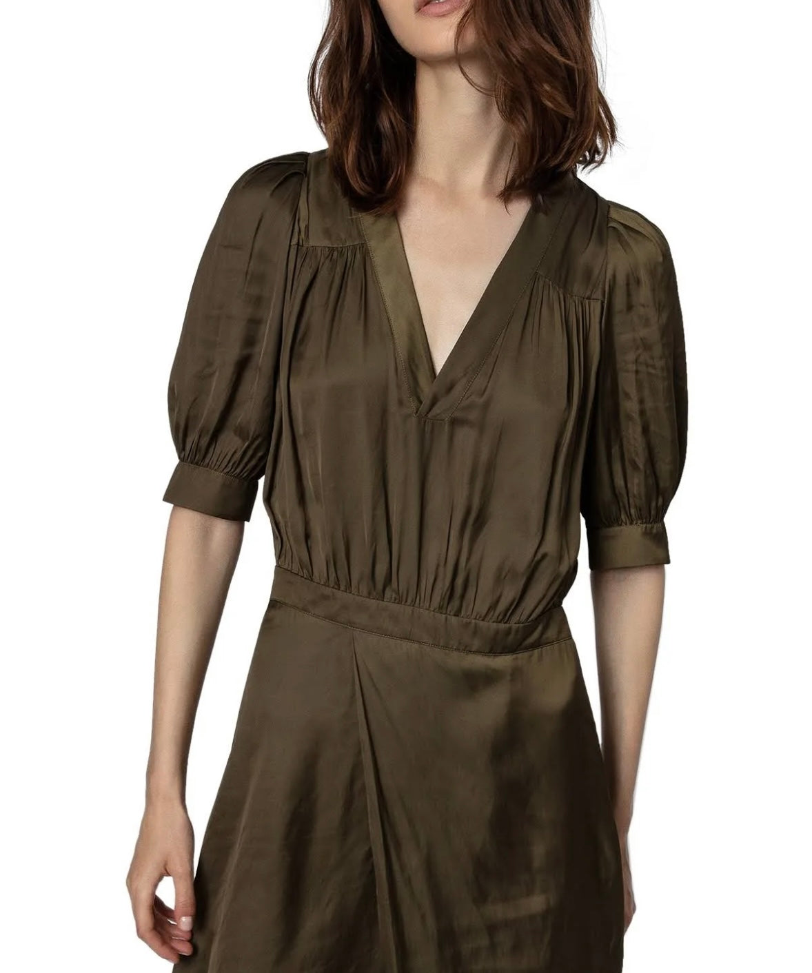 ZADIG & VOLTAIRE Ralia Satin in Bronze