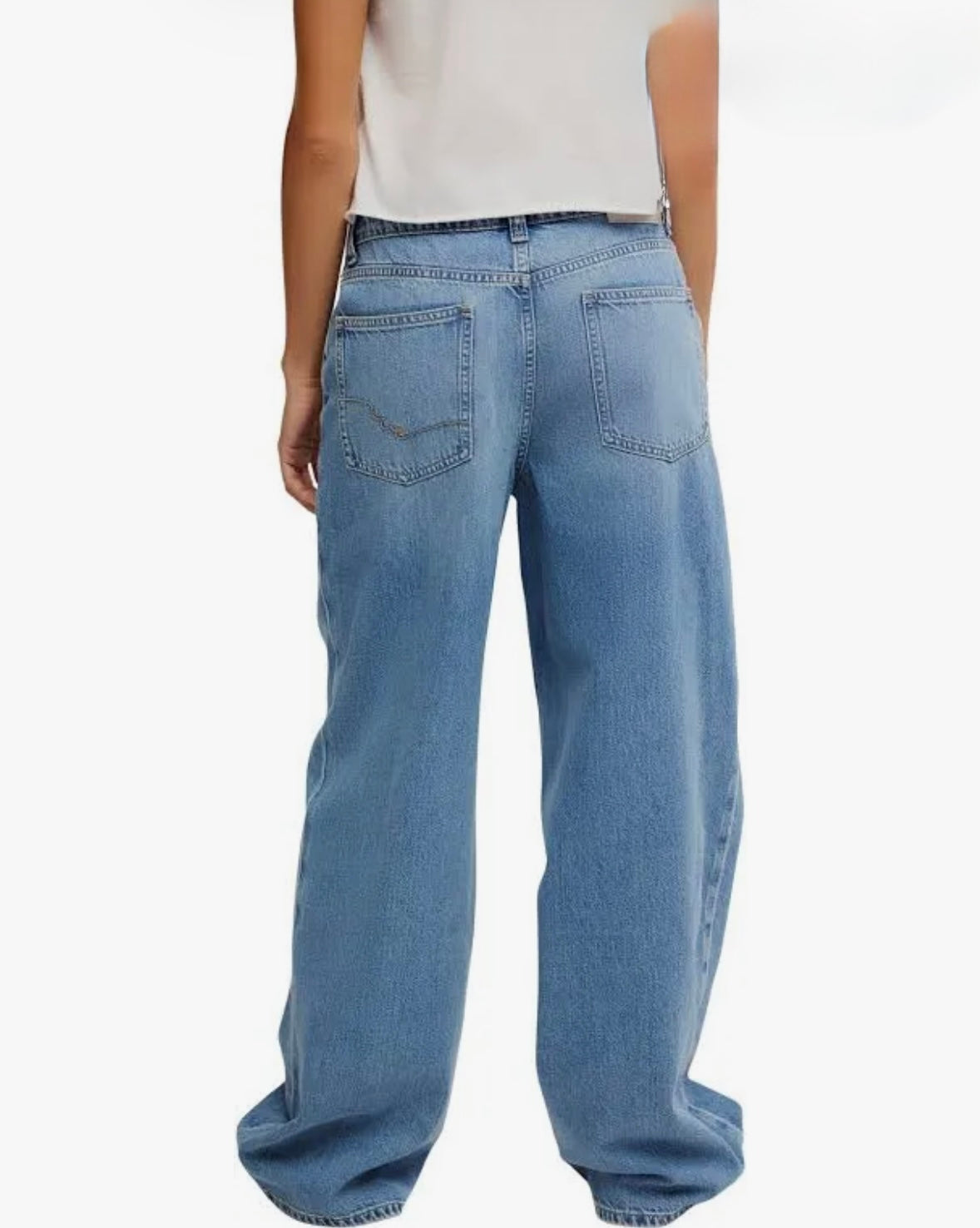 FREE PEOPLE Nia Boyfriend Jeans in Friday