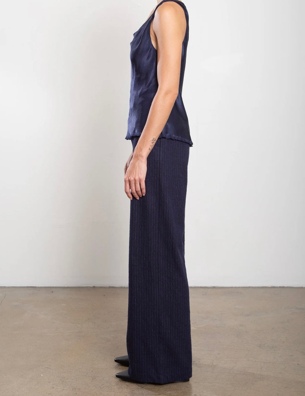 PHARAOH Hepburn Pinstripe Navy