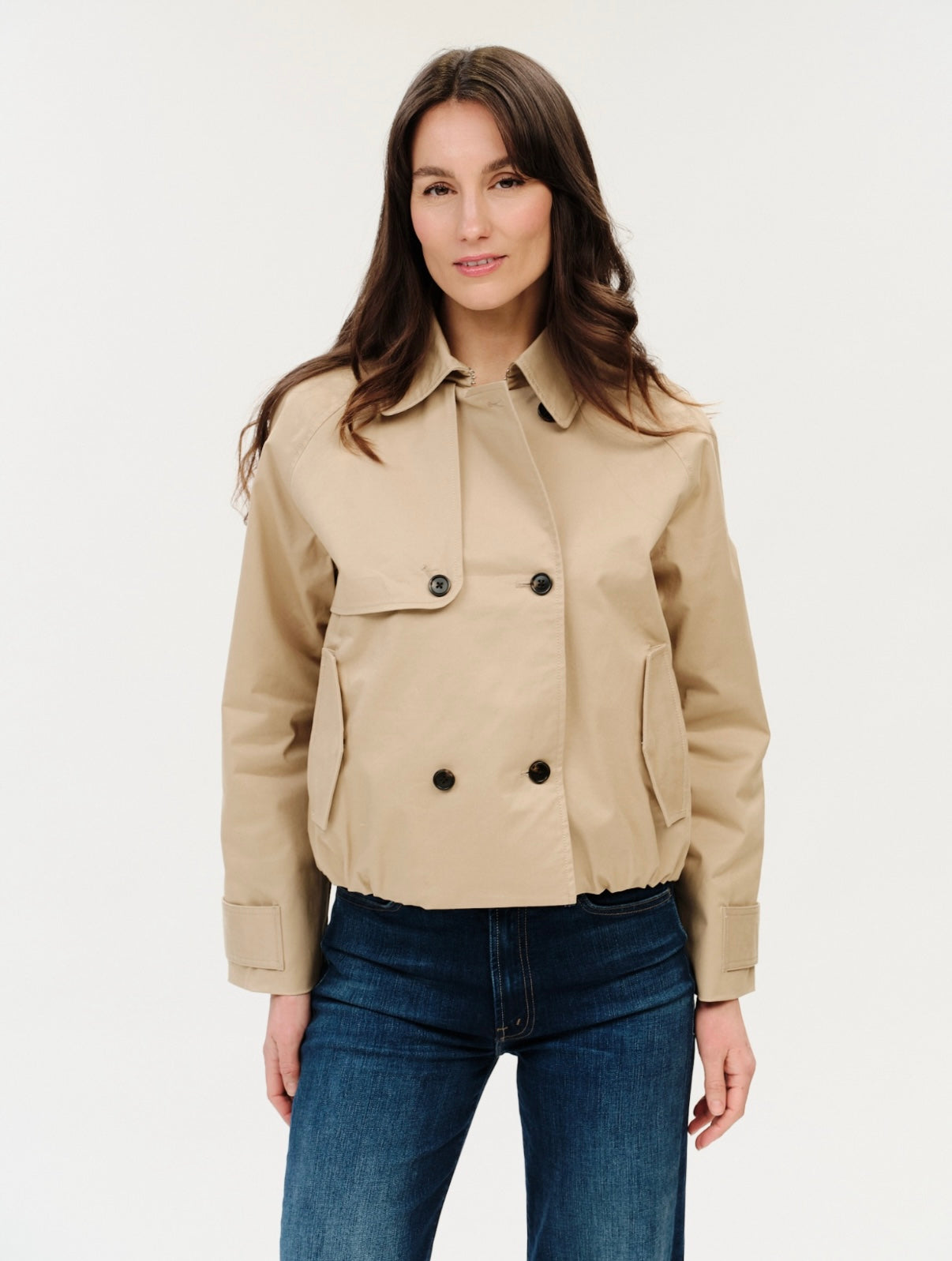 *PREORDER* SIX/FIFTY Arden Cropped Trench