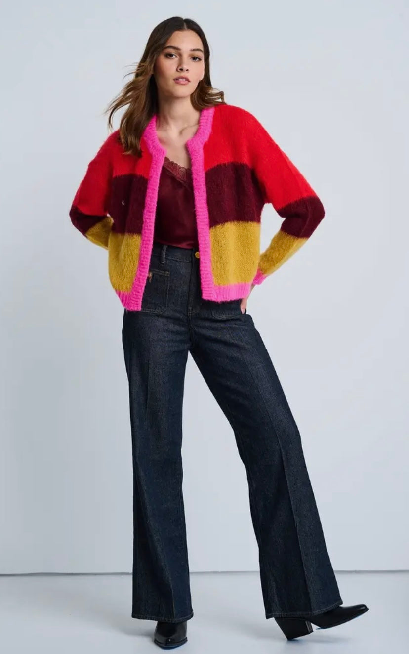LISA TODD Tutti Colored Cardigan