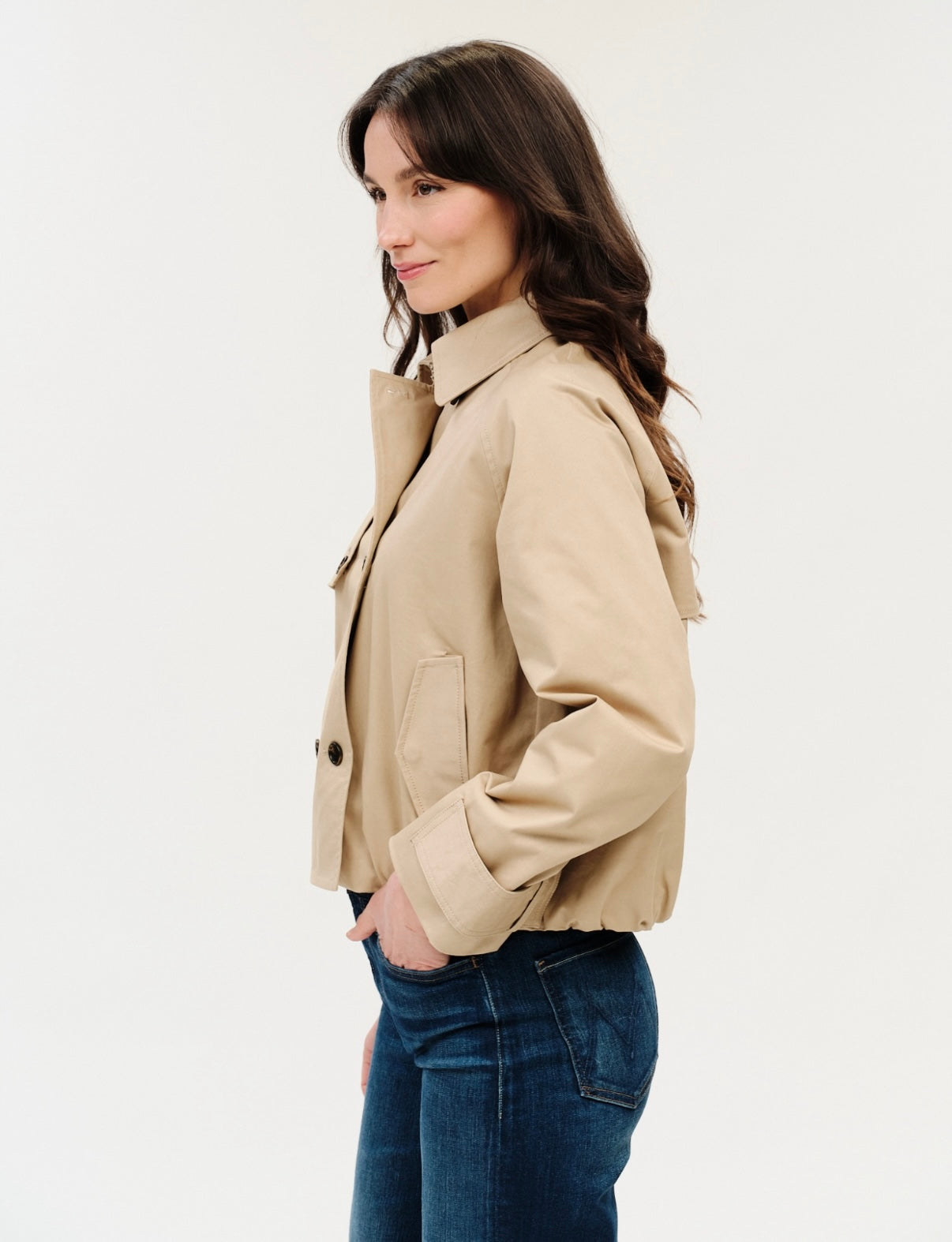 *PREORDER* SIX/FIFTY Arden Cropped Trench