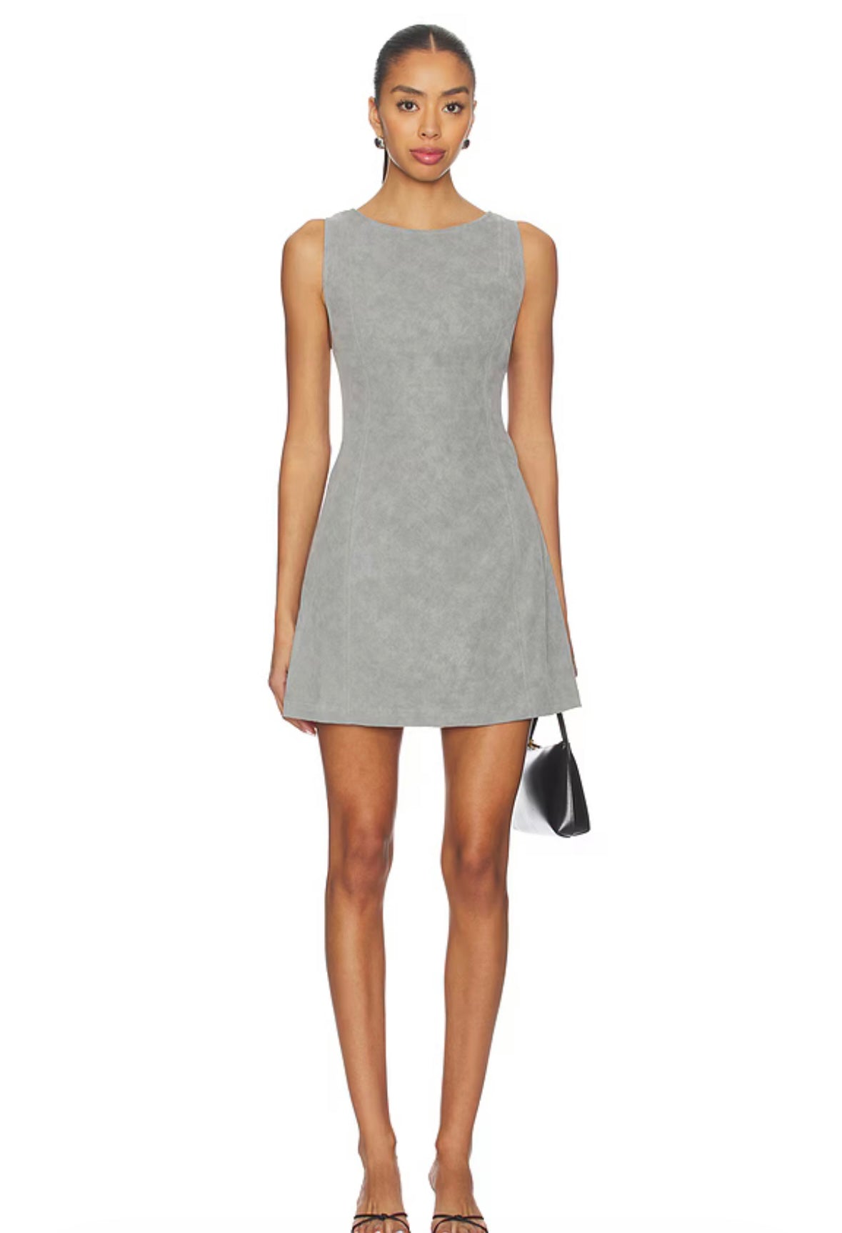 FREE PEOPLE Atlas Faux Suede Mini Dress