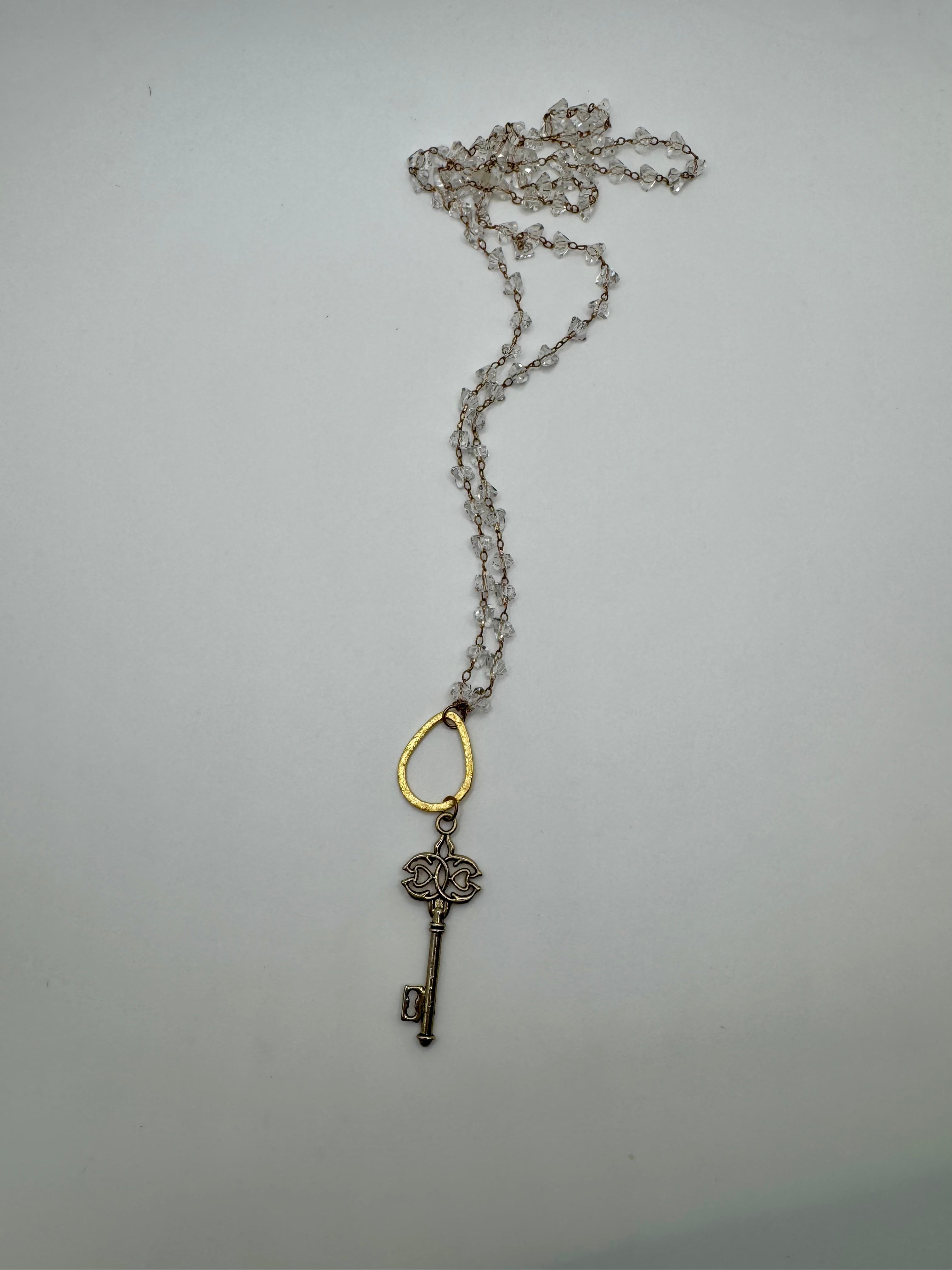 SOPHIA Key to Light Necklace (28”)