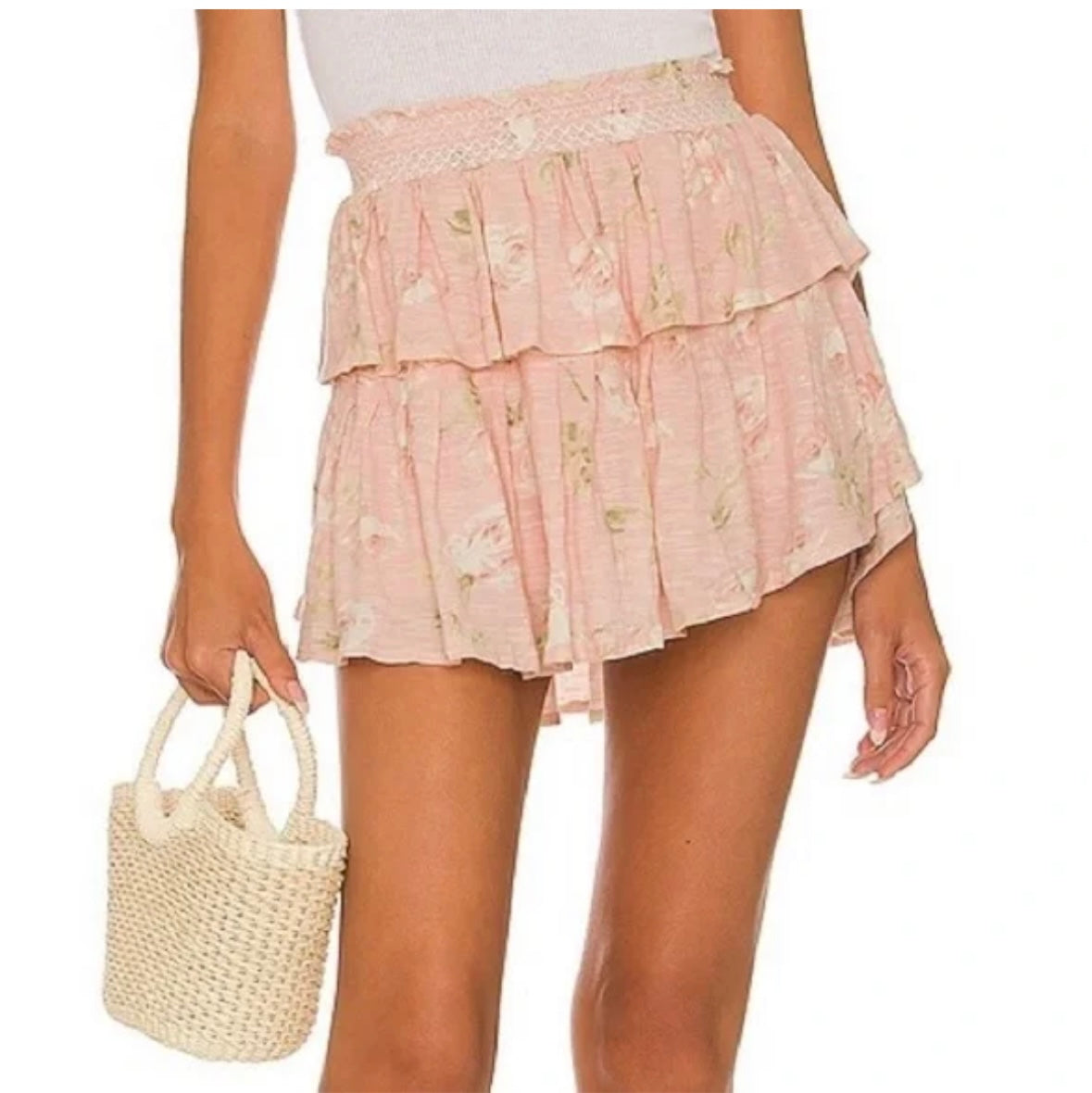 Love Shack Floral Skirt