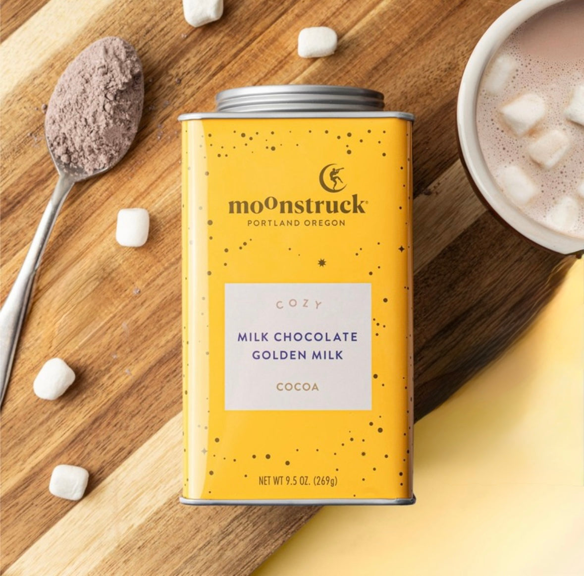 MOONSTRUCK Golden Milk Chocolate Hot Cocoa