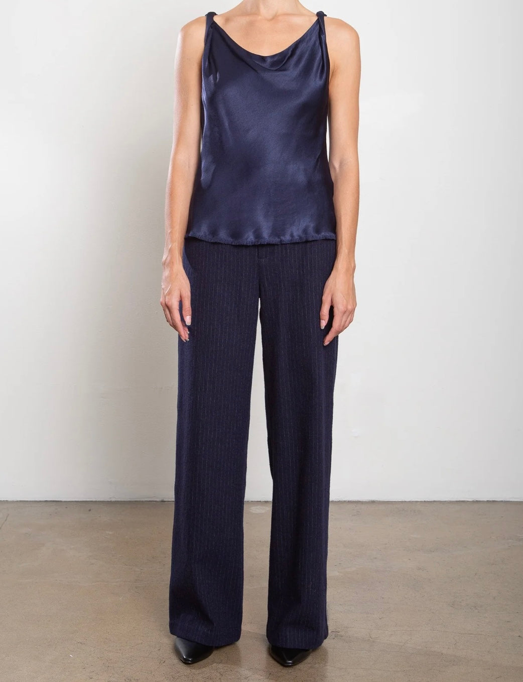 PHARAOH Hepburn Pinstripe Navy