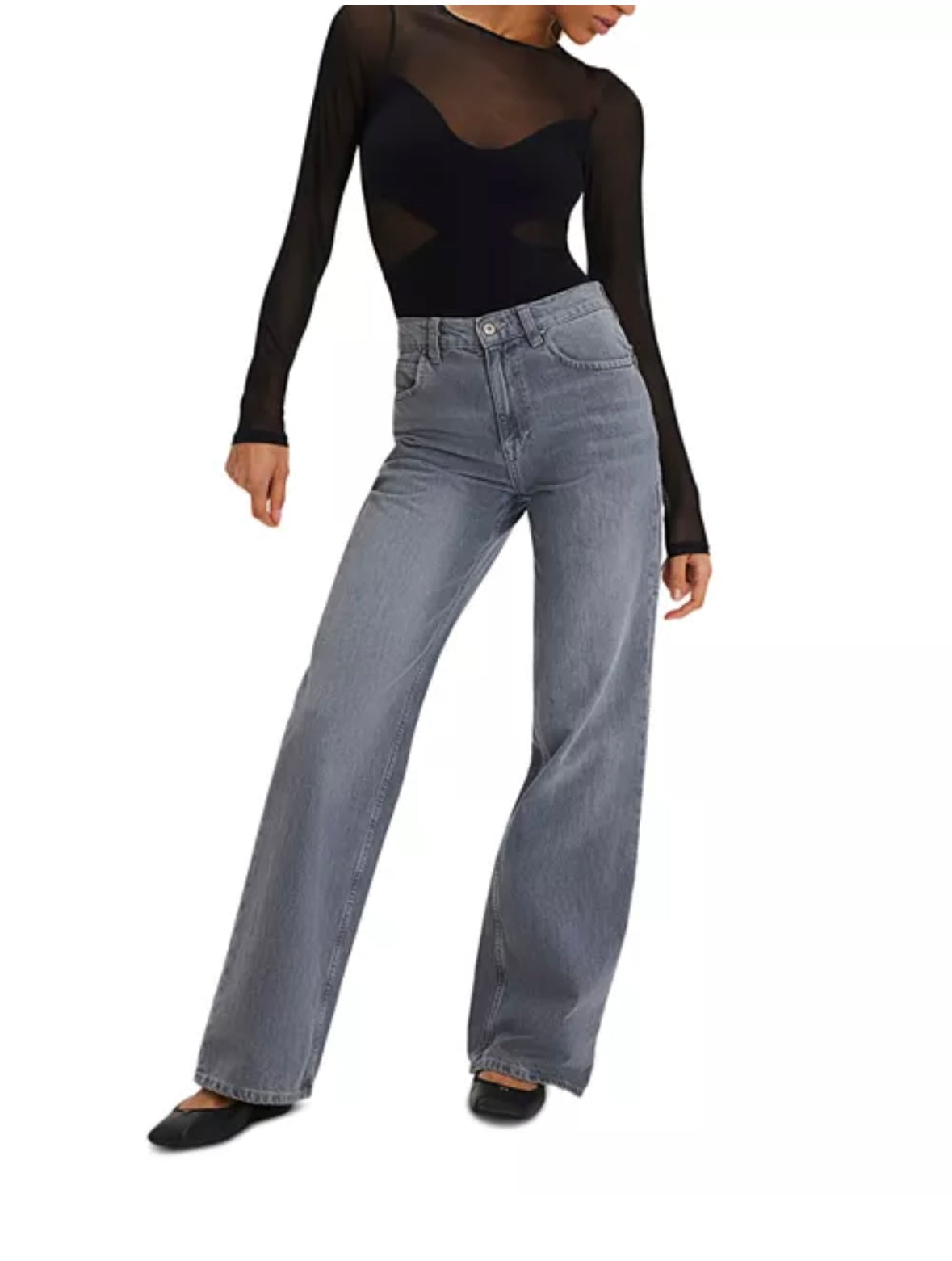 FREE PEOPLE All an Illusion Bodysuit