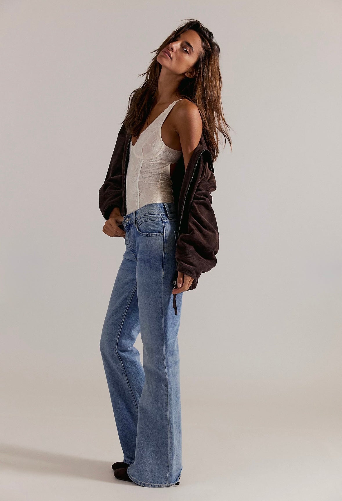 FREE PEOPLE West Coast Relaxed Jean in Dodger