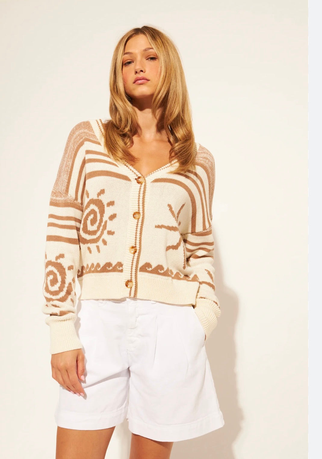 JOHN + JENN Carlo Sandy Beach Cardigan