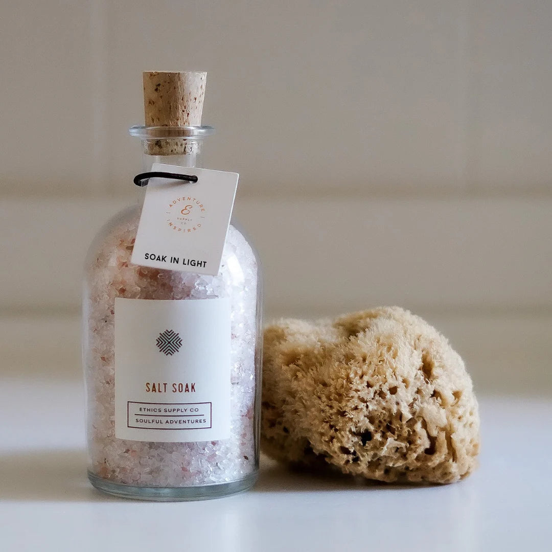 Soak in Light Bubbly Bath Salt Soak
