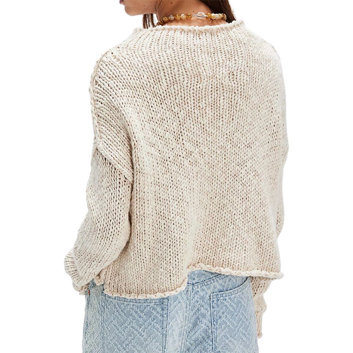 FREE PEOPLE Opal Sweater in Tea