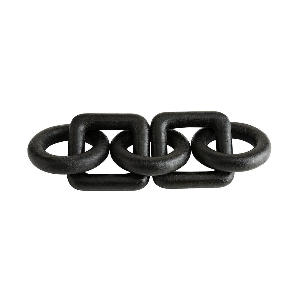 ARTERIORS Brinley Black Chain Sculpture