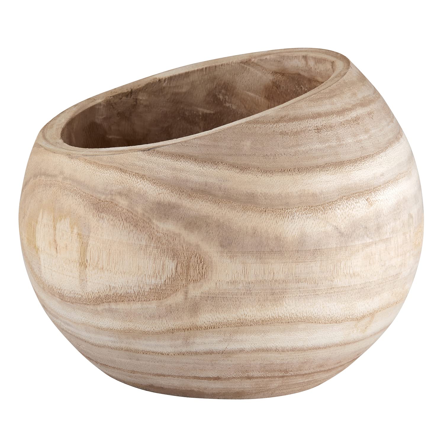 SANTA BARBARA Table Sugar Paulowina Wood Natural Bowl