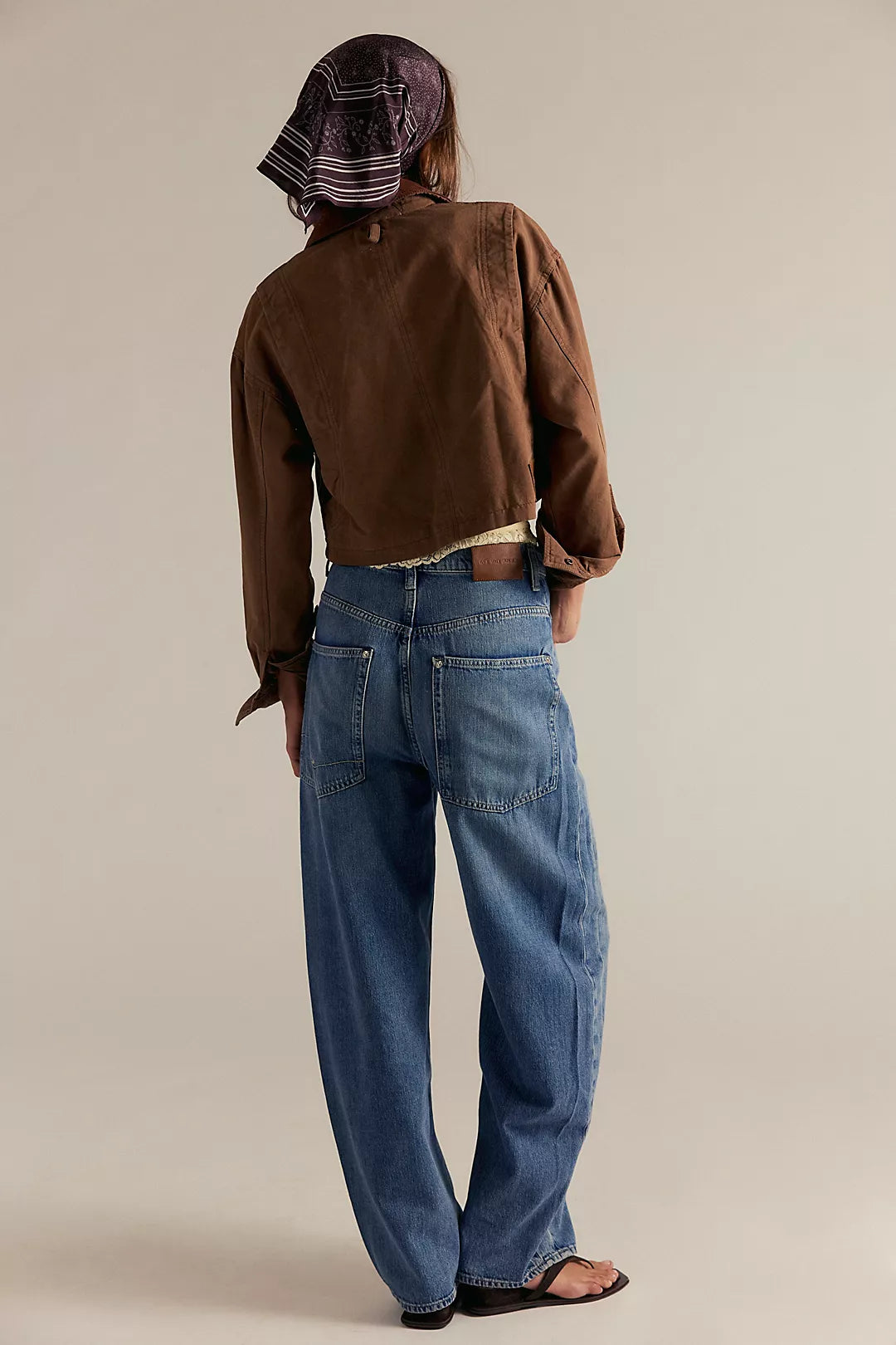 FREE PEOPLE We The Free Truro Baggy Puddle Jeans