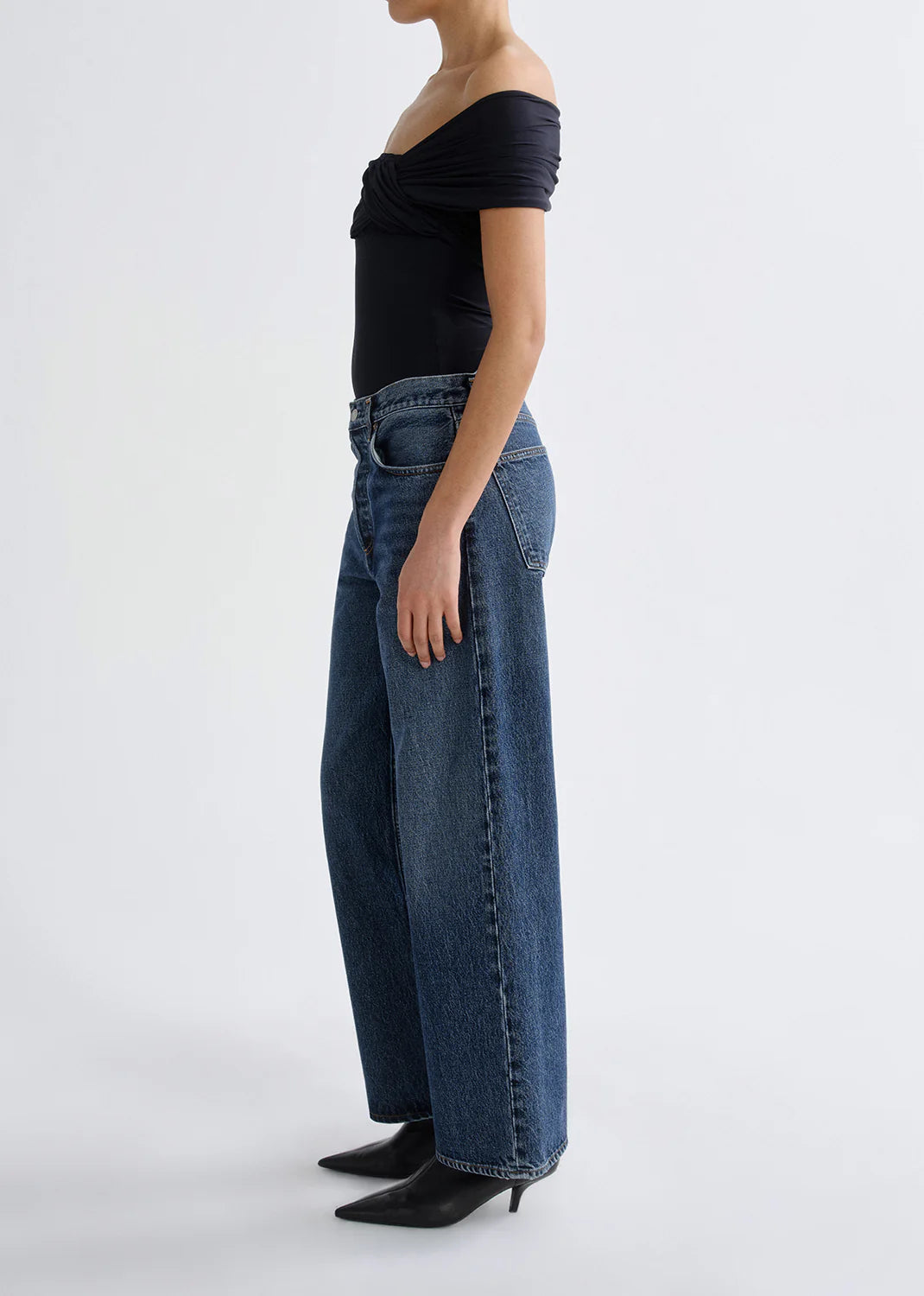 AGOLDE Arc Jean in Shortwave