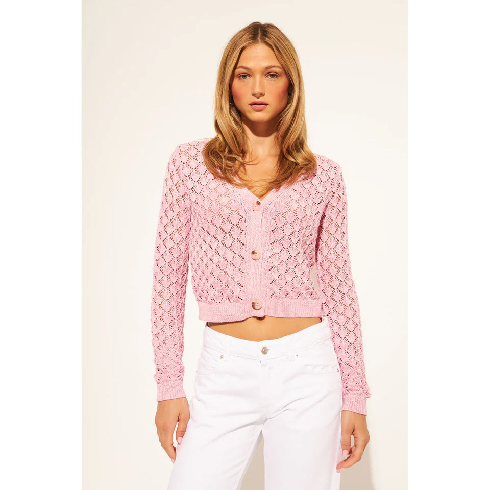 JOHN + JENN Alfie Cardigan in Sweet Twist