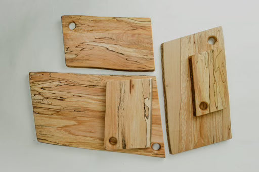 12” Spalted Maple Rectangle Cutting Board