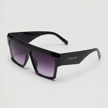 FIFTH & NINTH Avalon Sunglasses: Gradient Black + Polorized