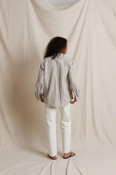 *PREORDER* PERFECT WHITE TEE Teresa 
Cotton Flannel Oversized Button Down