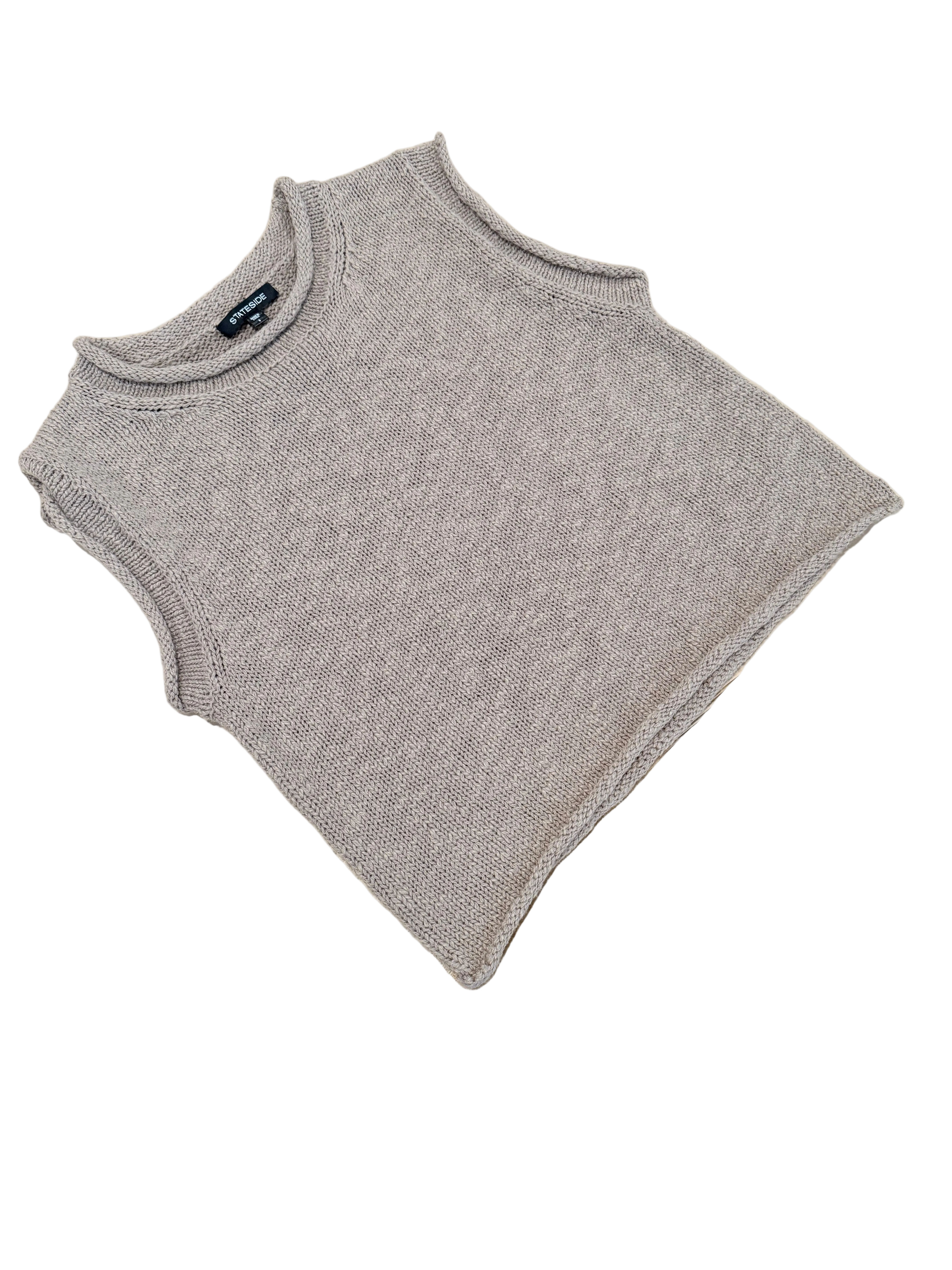 STATESIDE Slub Yarn Tank Sweater