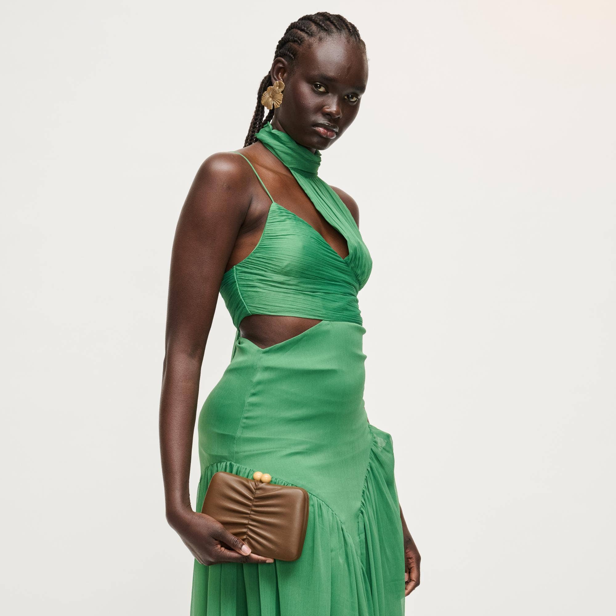 Gianna Evening Bag: Chocolate